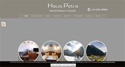 Desktop Screenshot of haus-petra.com